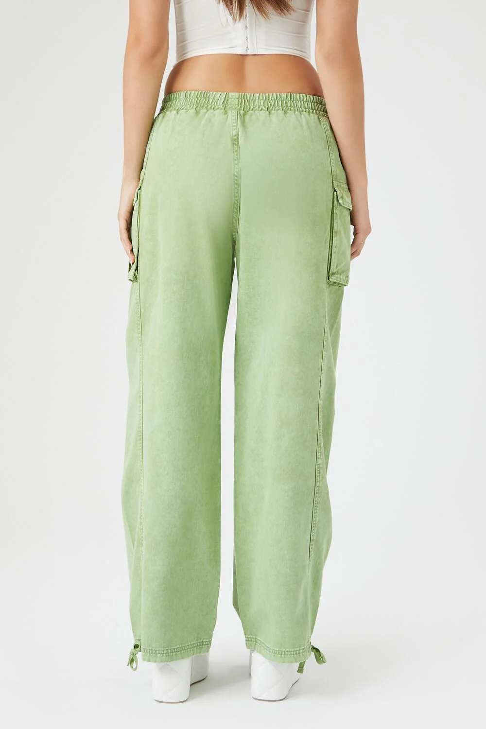 Wide-Leg Cargo Pants - Image 4