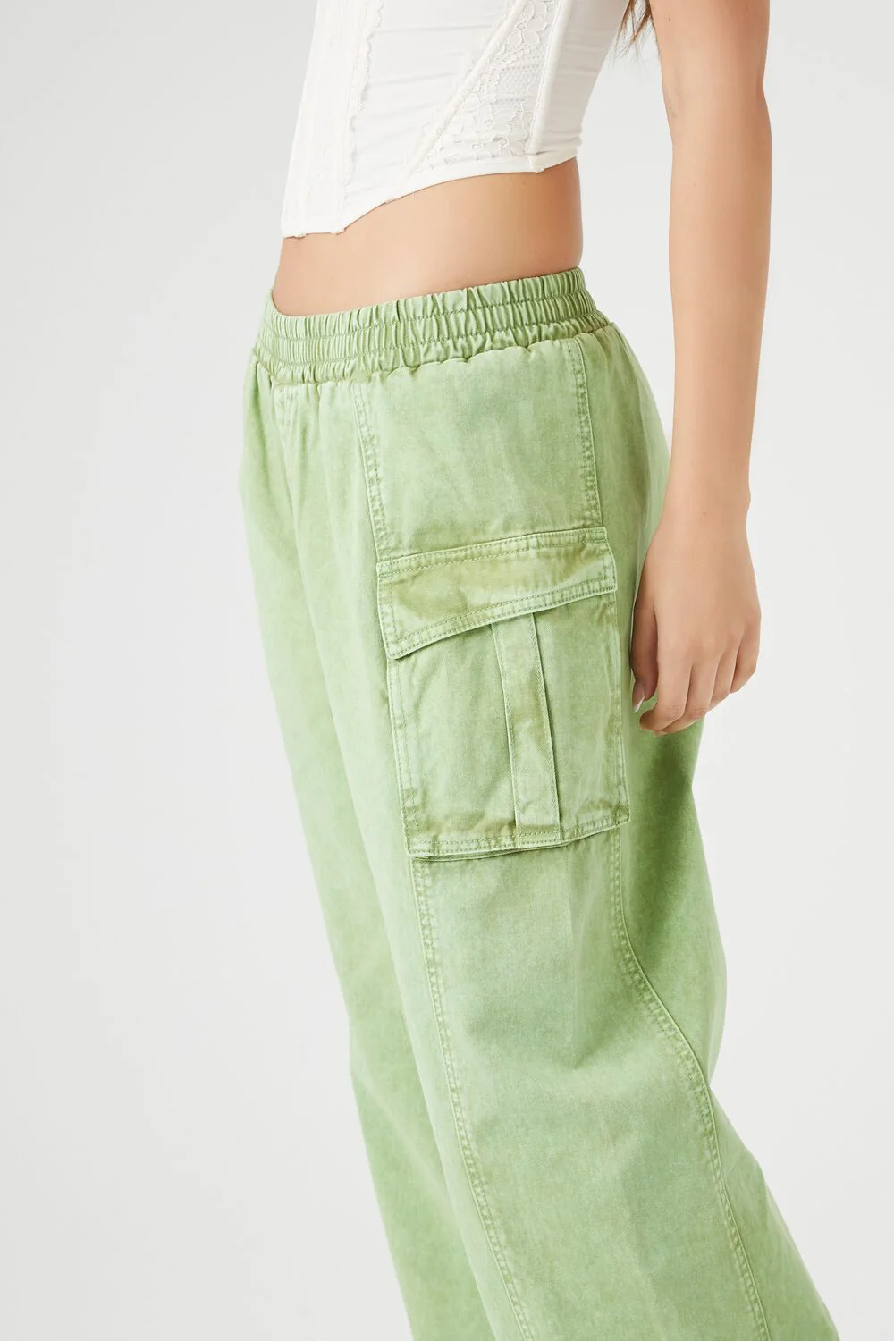 Wide-Leg Cargo Pants - Image 5