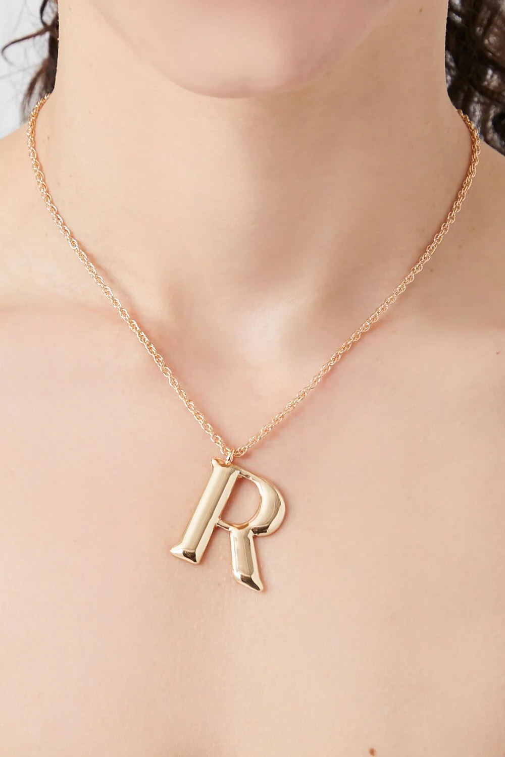Initial Pendant Necklace - Image 2