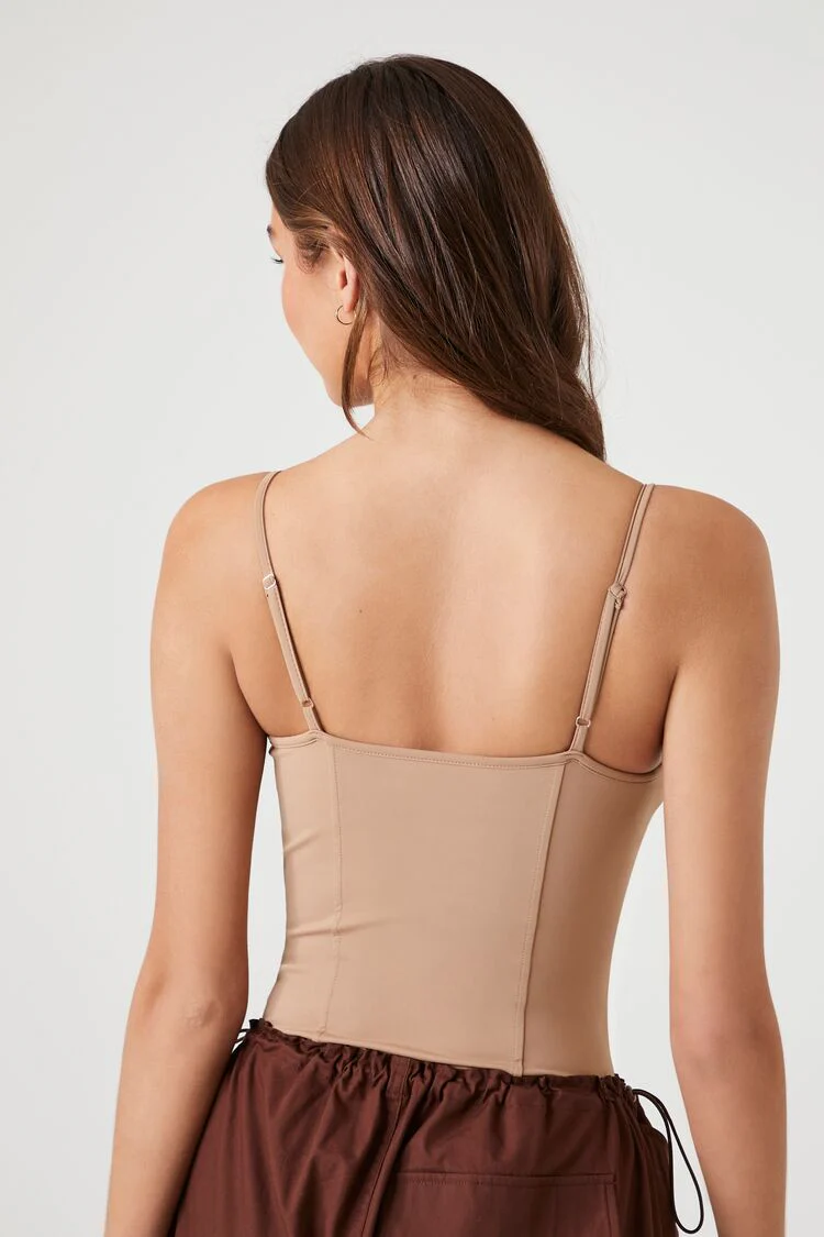 Contour Sculpt Bustier Cami Bodysuit - Image 3