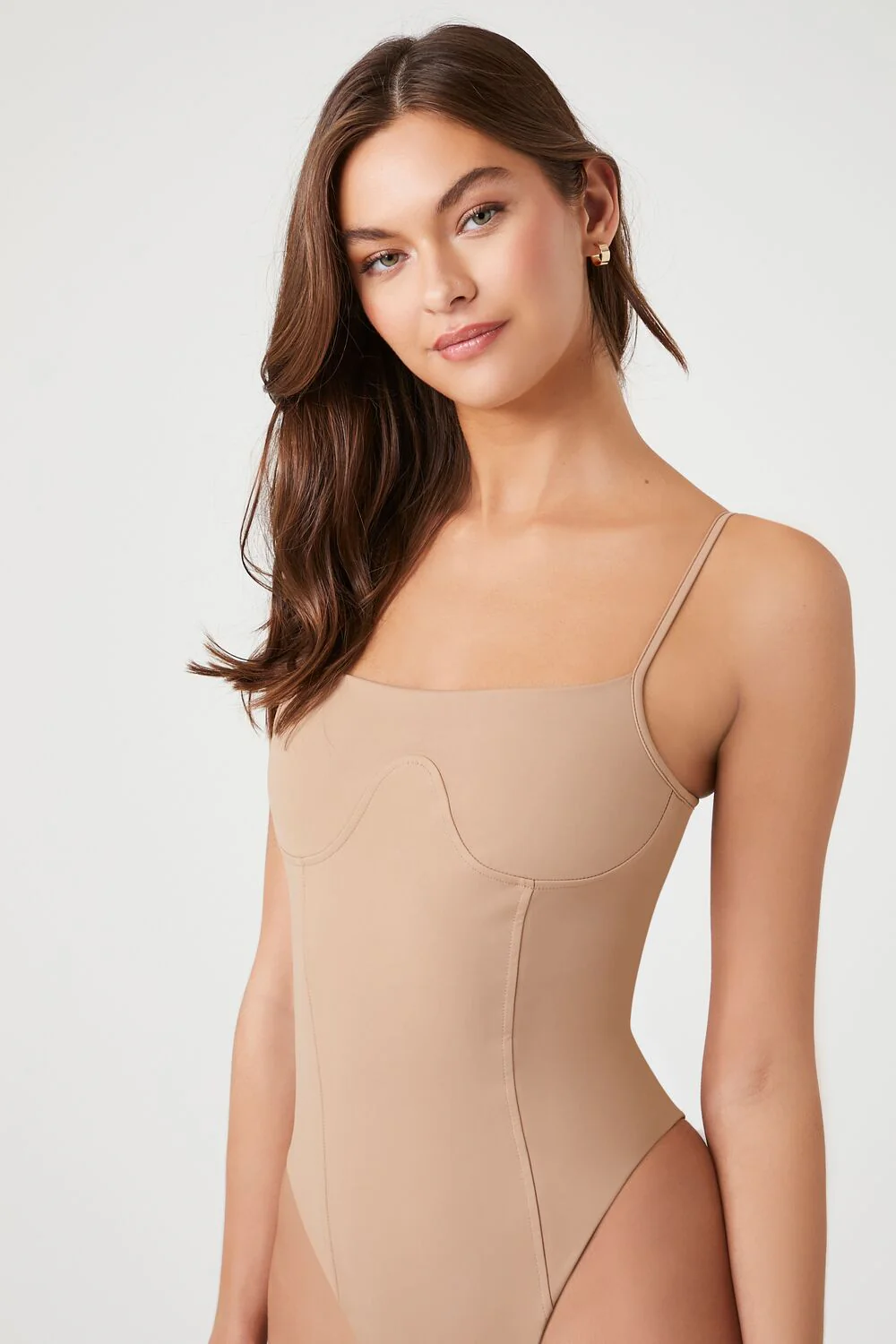 Contour Sculpt Bustier Cami Bodysuit - Image 5