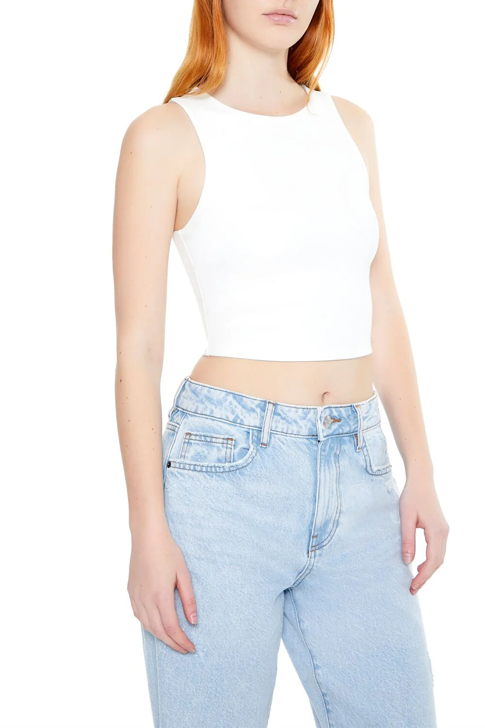 Sculpt Shape Cropped Tank Top - Image 37