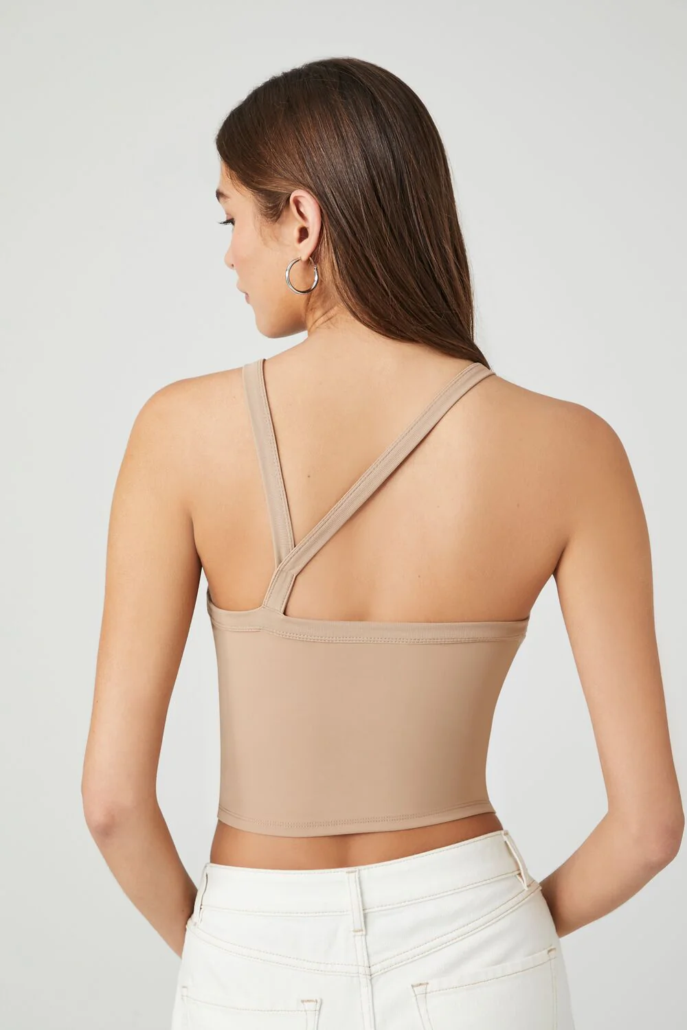 Asymmetrical-Strap Tank Top - Image 3