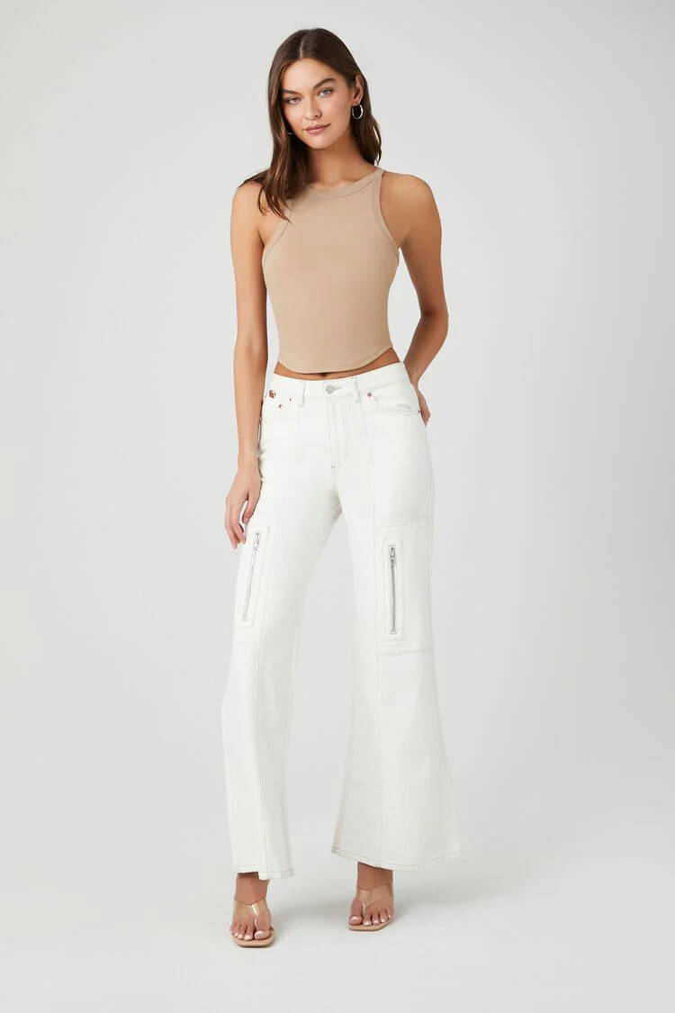 Asymmetrical-Strap Tank Top - Image 4
