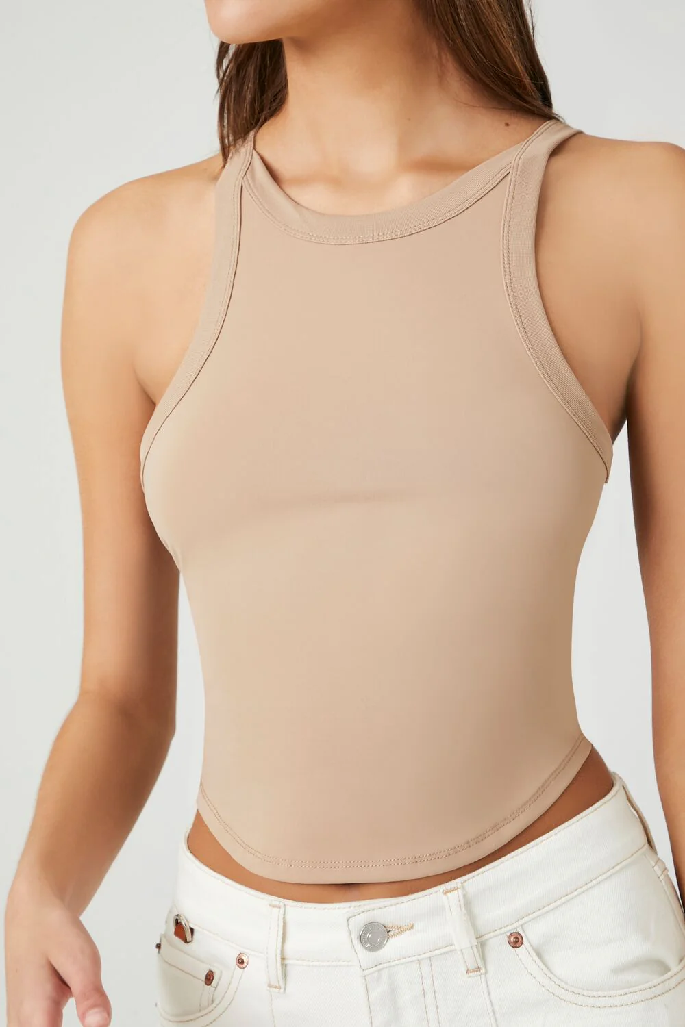 Asymmetrical-Strap Tank Top - Image 5
