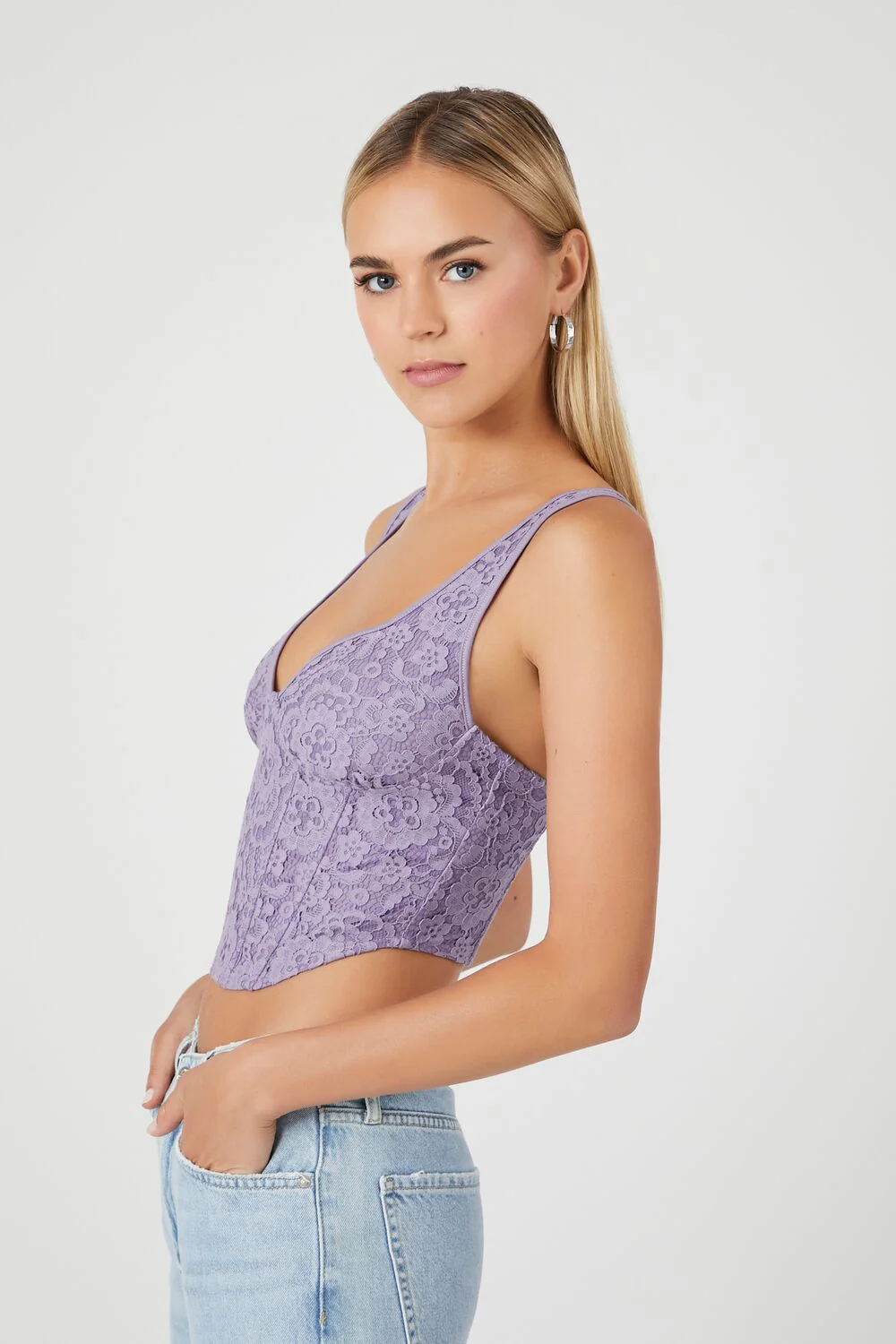 Lace Crop Top - Image 2
