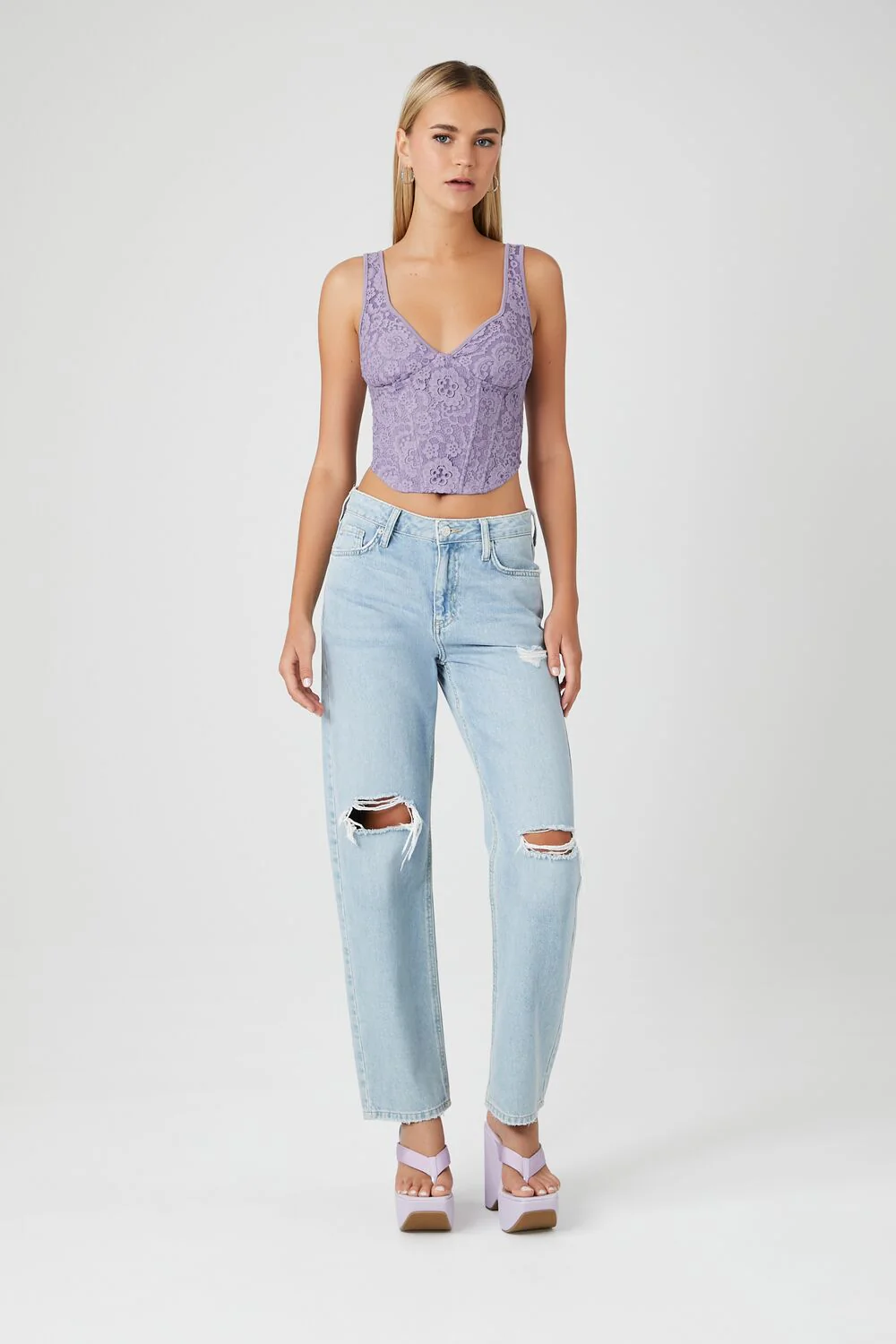 Lace Crop Top - Image 4