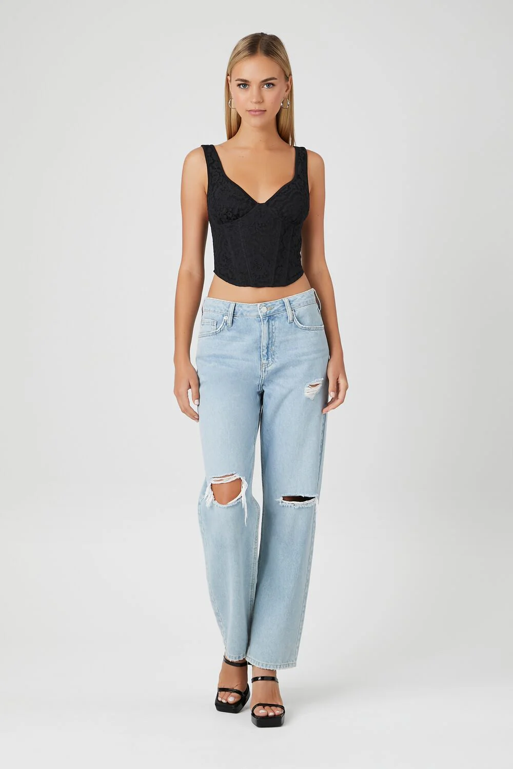 Lace Crop Top - Image 9