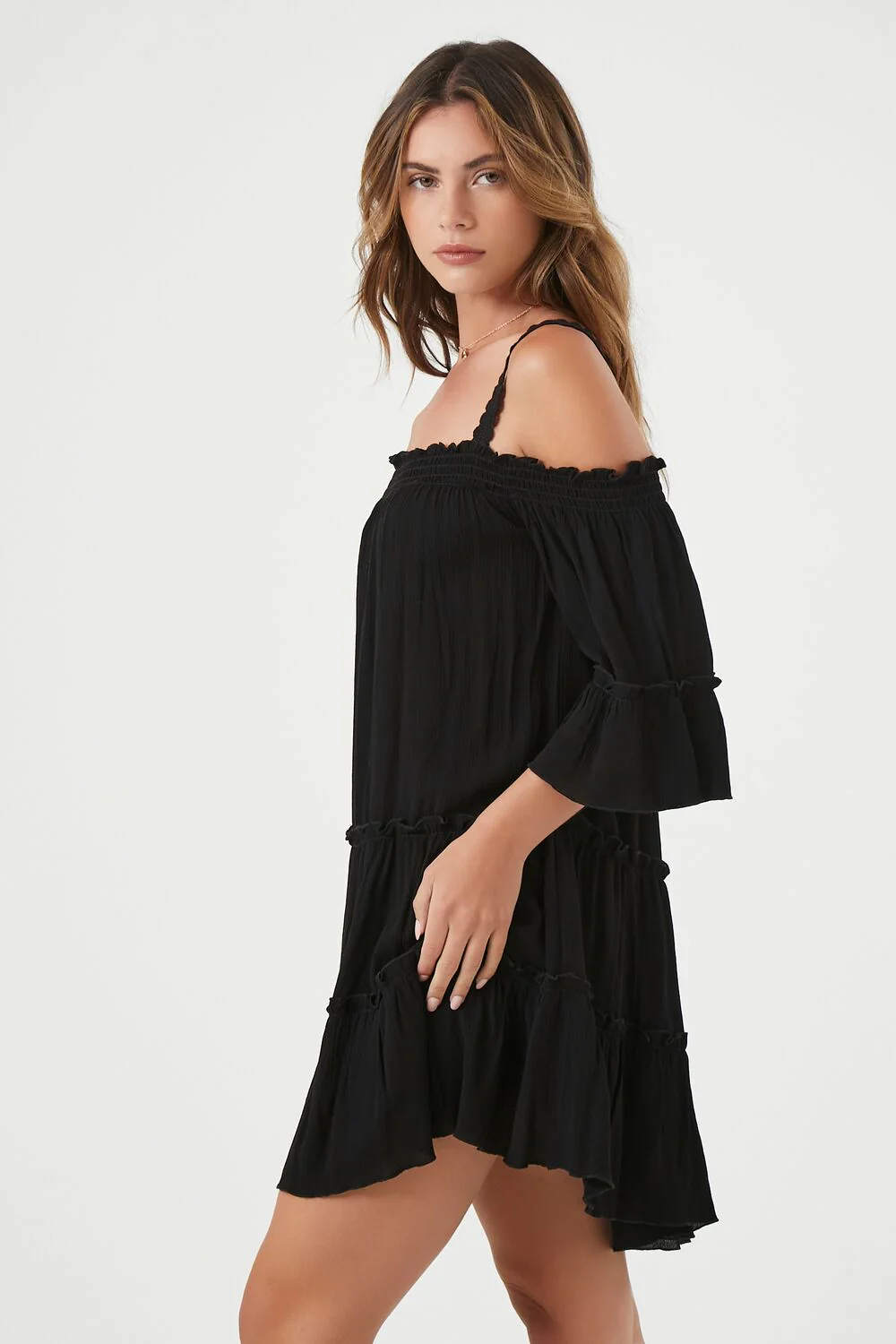 Off-the-Shoulder Mini Dress - Image 2