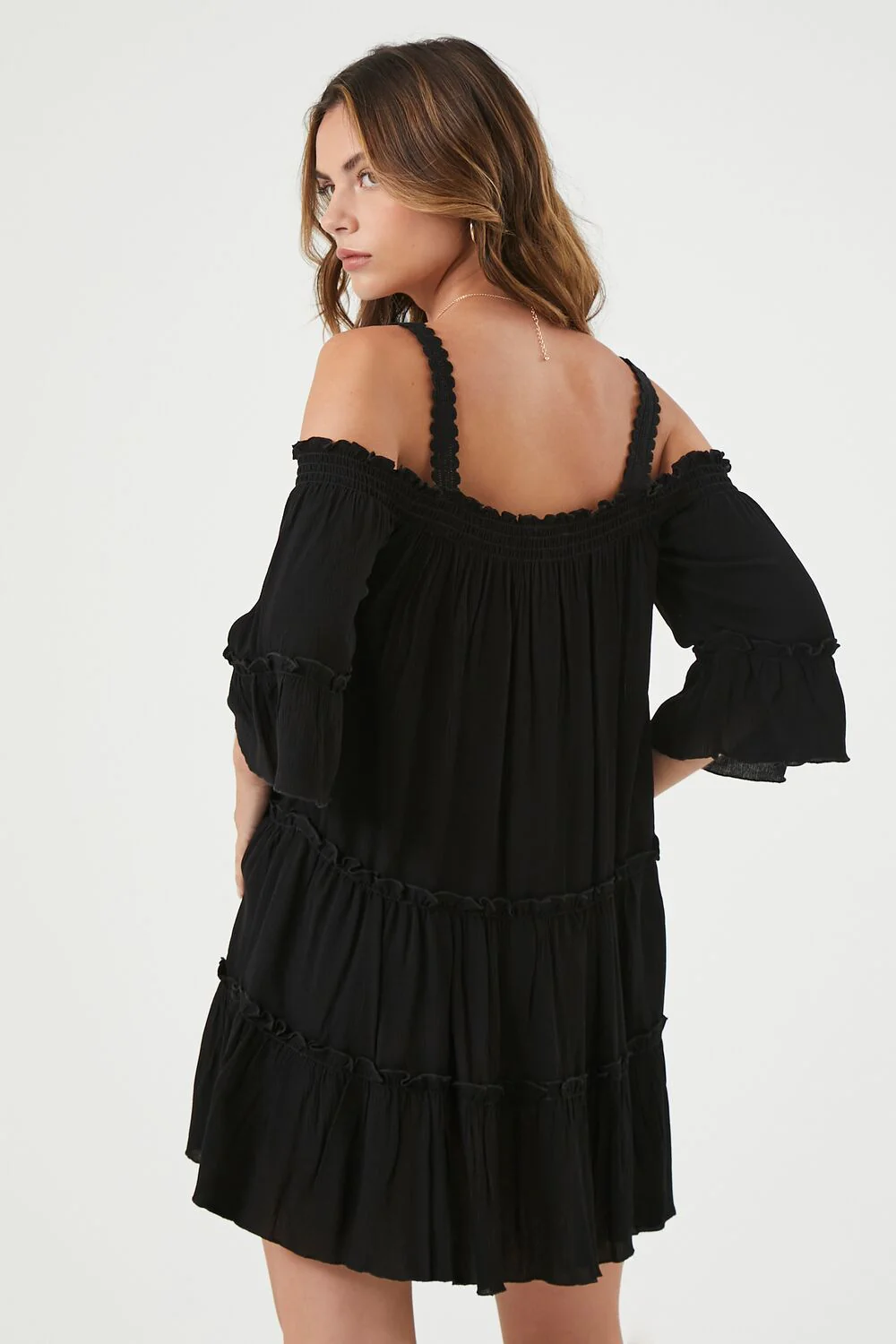 Off-the-Shoulder Mini Dress - Image 3
