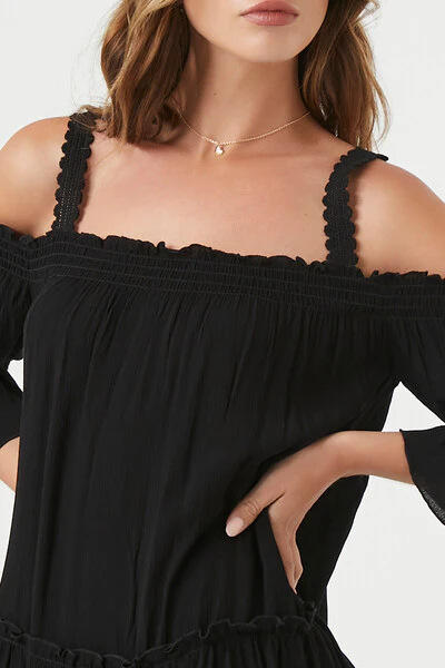 Off-the-Shoulder Mini Dress - Image 5