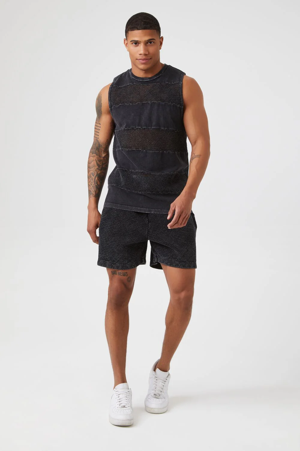 Mesh Drawstring Shorts - Image 5