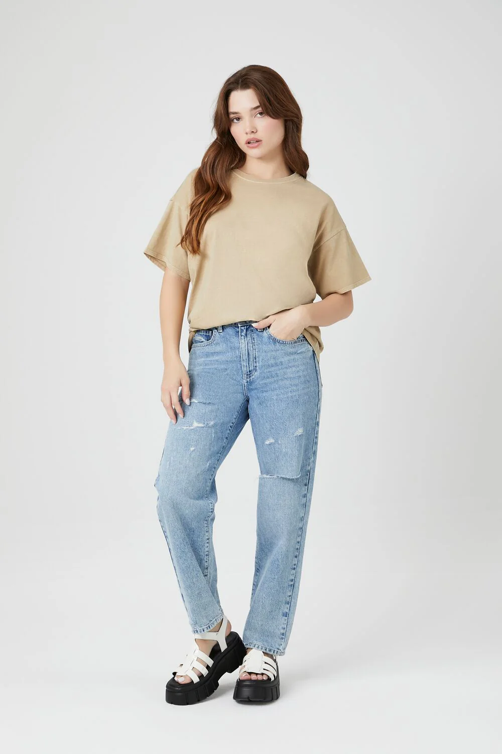 Oversized Mineral Wash Tee - Image 4