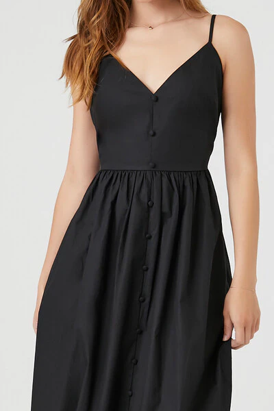 V-Neck Cami Maxi Dress - Image 10