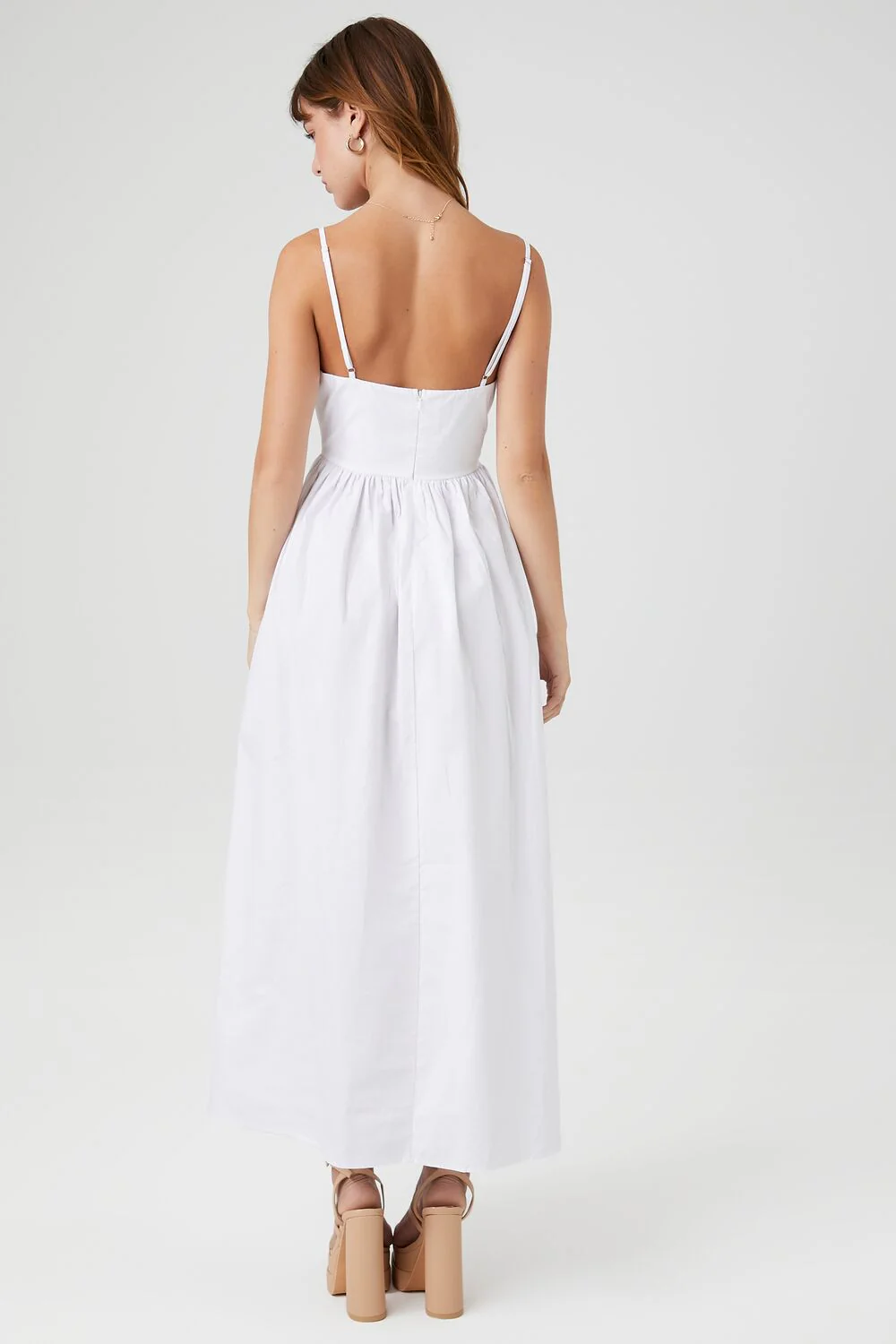 V-Neck Cami Maxi Dress - Image 3