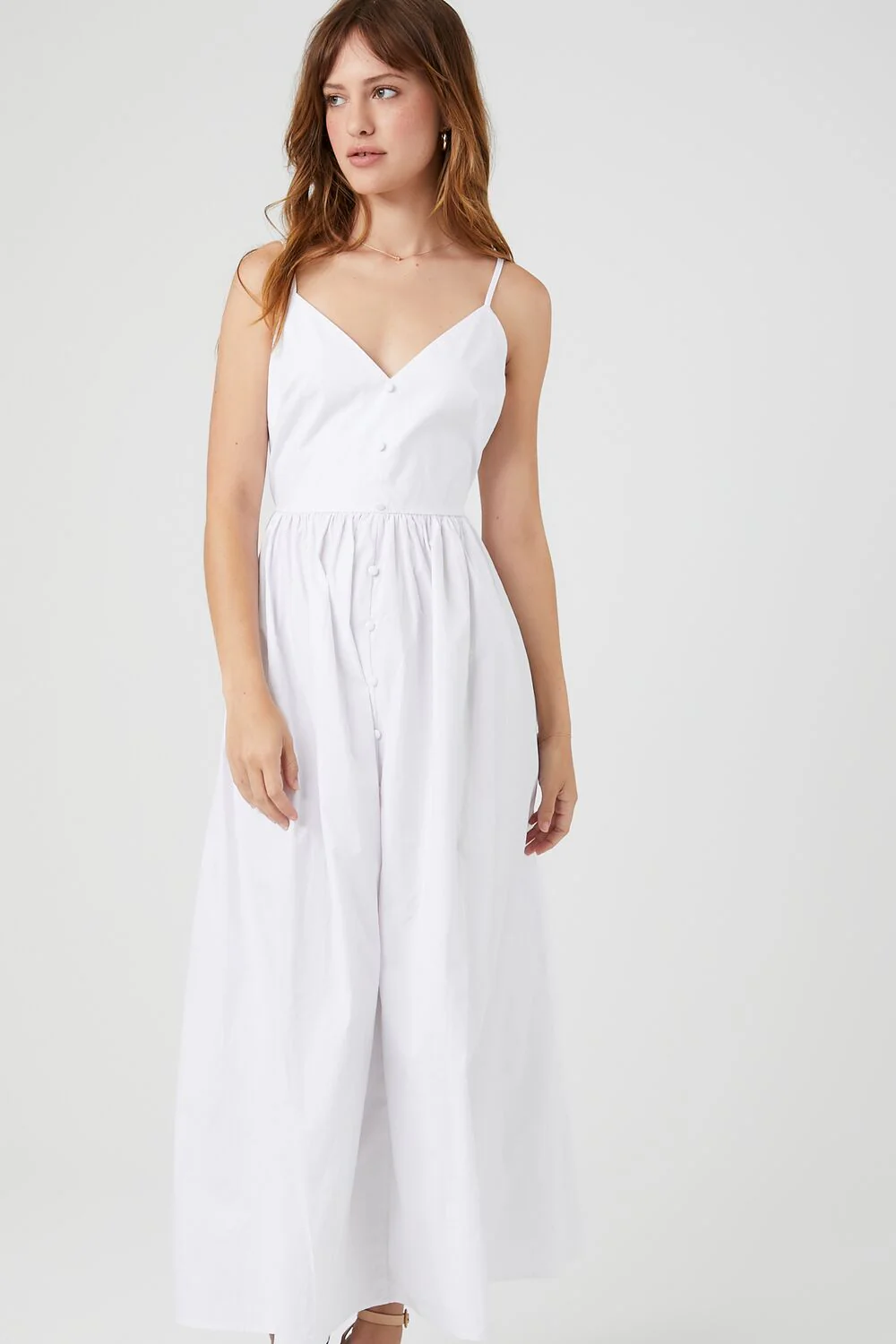 V-Neck Cami Maxi Dress - Image 4