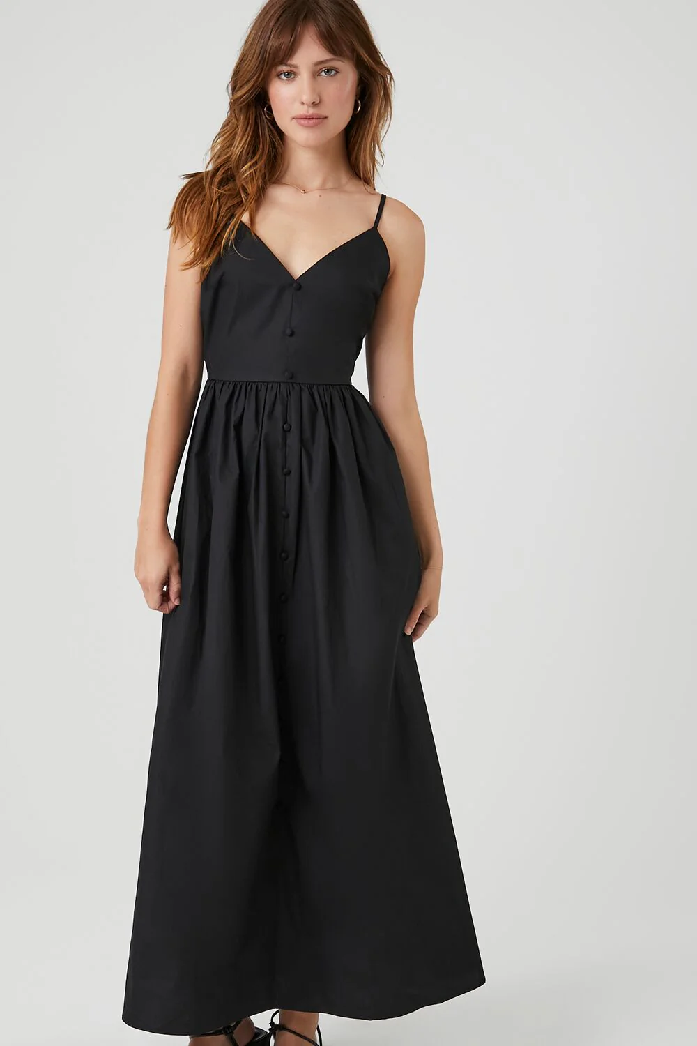 V-Neck Cami Maxi Dress - Image 9