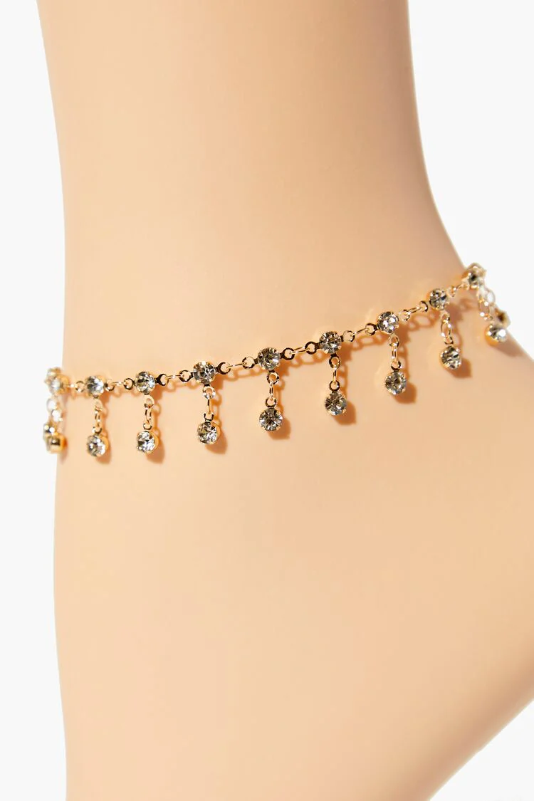 Rhinestone Anklet - Image 2