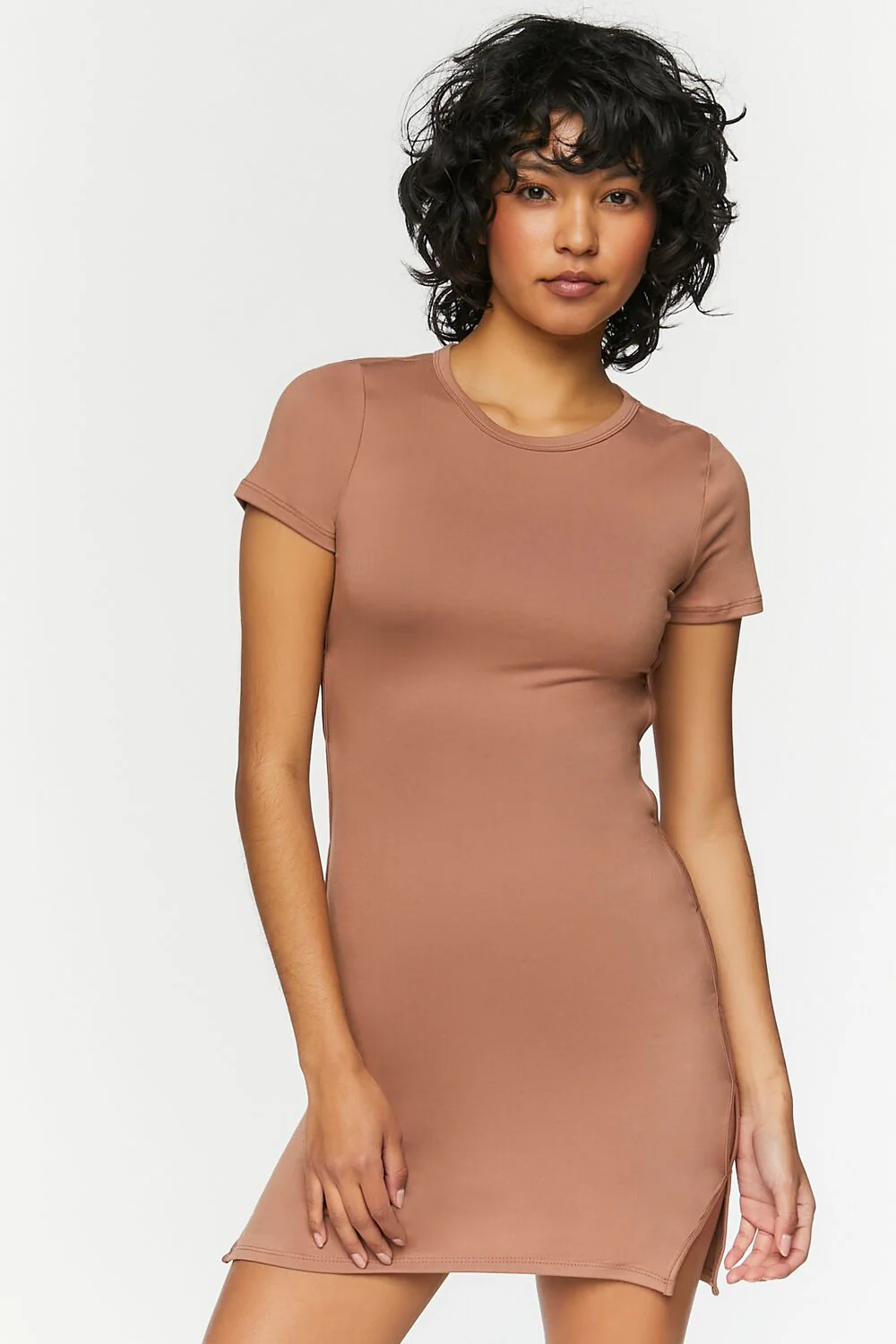 Short-Sleeve Cutout Mini Dress - Image 6
