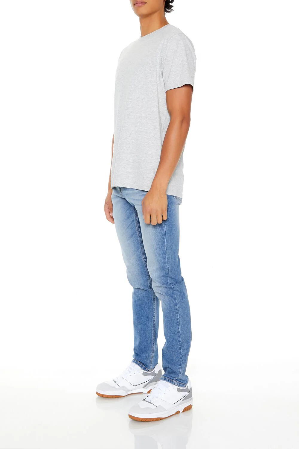 Stone Wash Skinny Jeans - Image 3