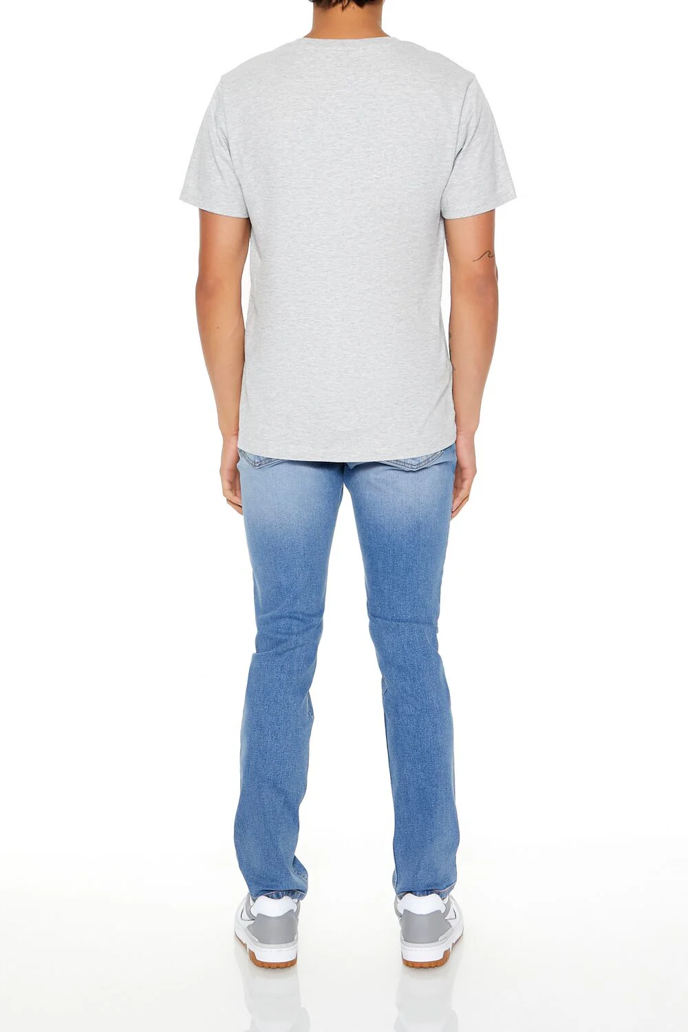 Stone Wash Skinny Jeans - Image 4