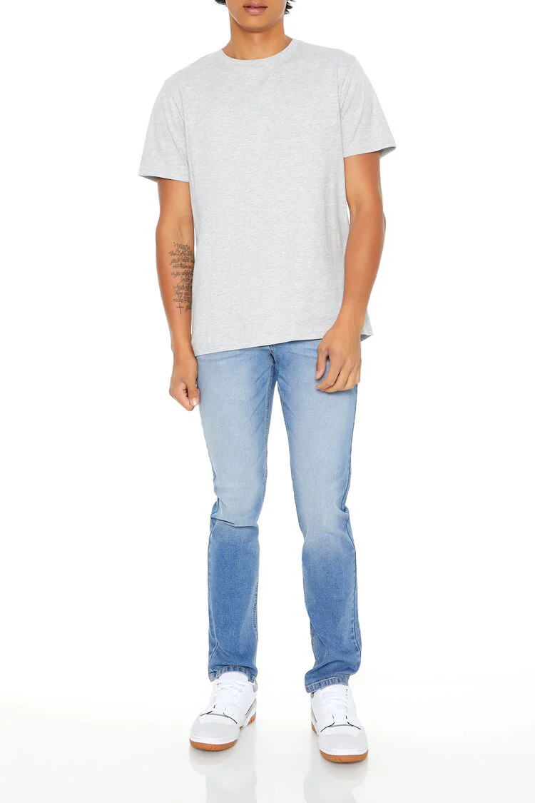 Stone Wash Skinny Jeans - Image 6