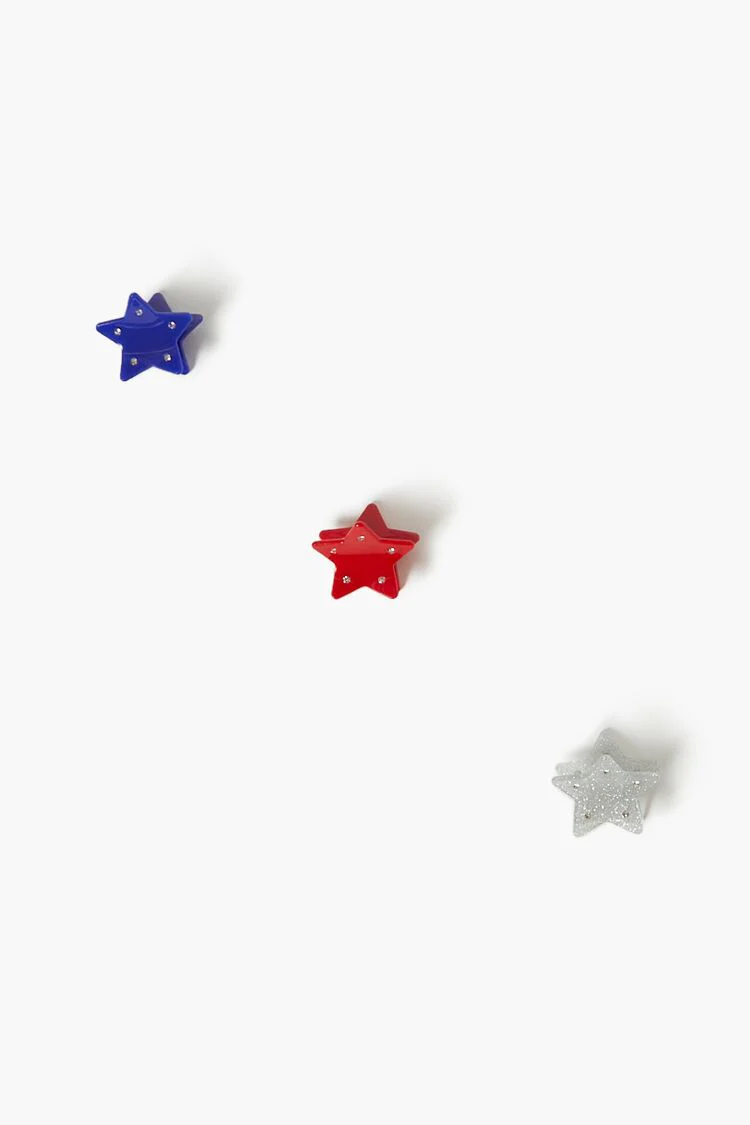 Star Mini Claw Hair Clip Set - Image 3