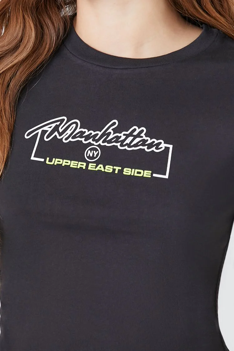Manhattan NY Graphic Tee - Image 5