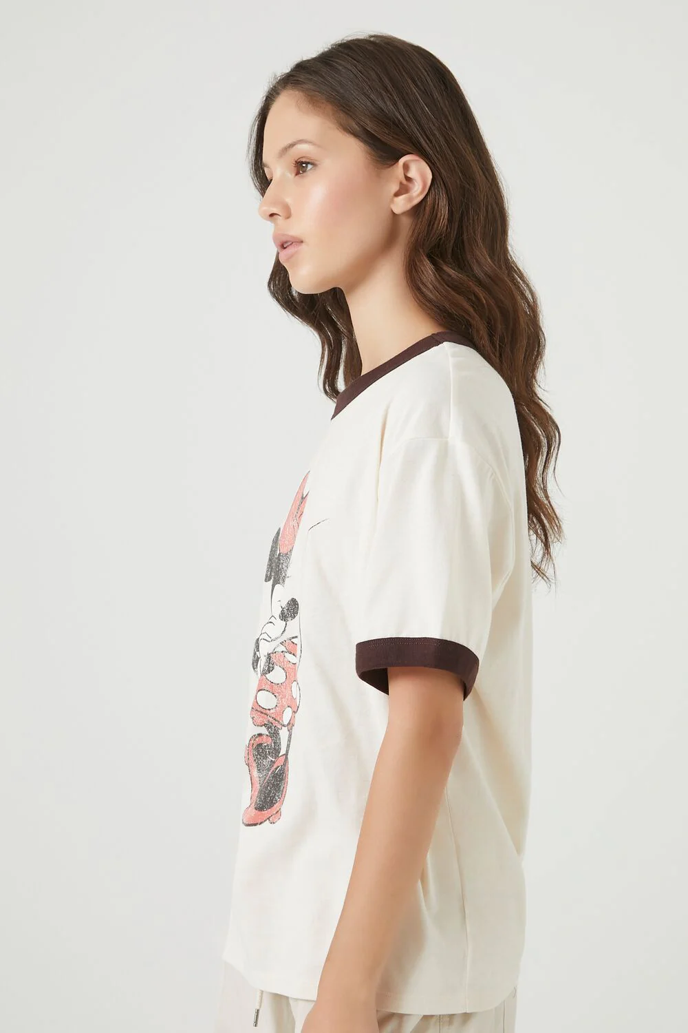 Minnie Mouse Graphic Ringer Tee - Image 2