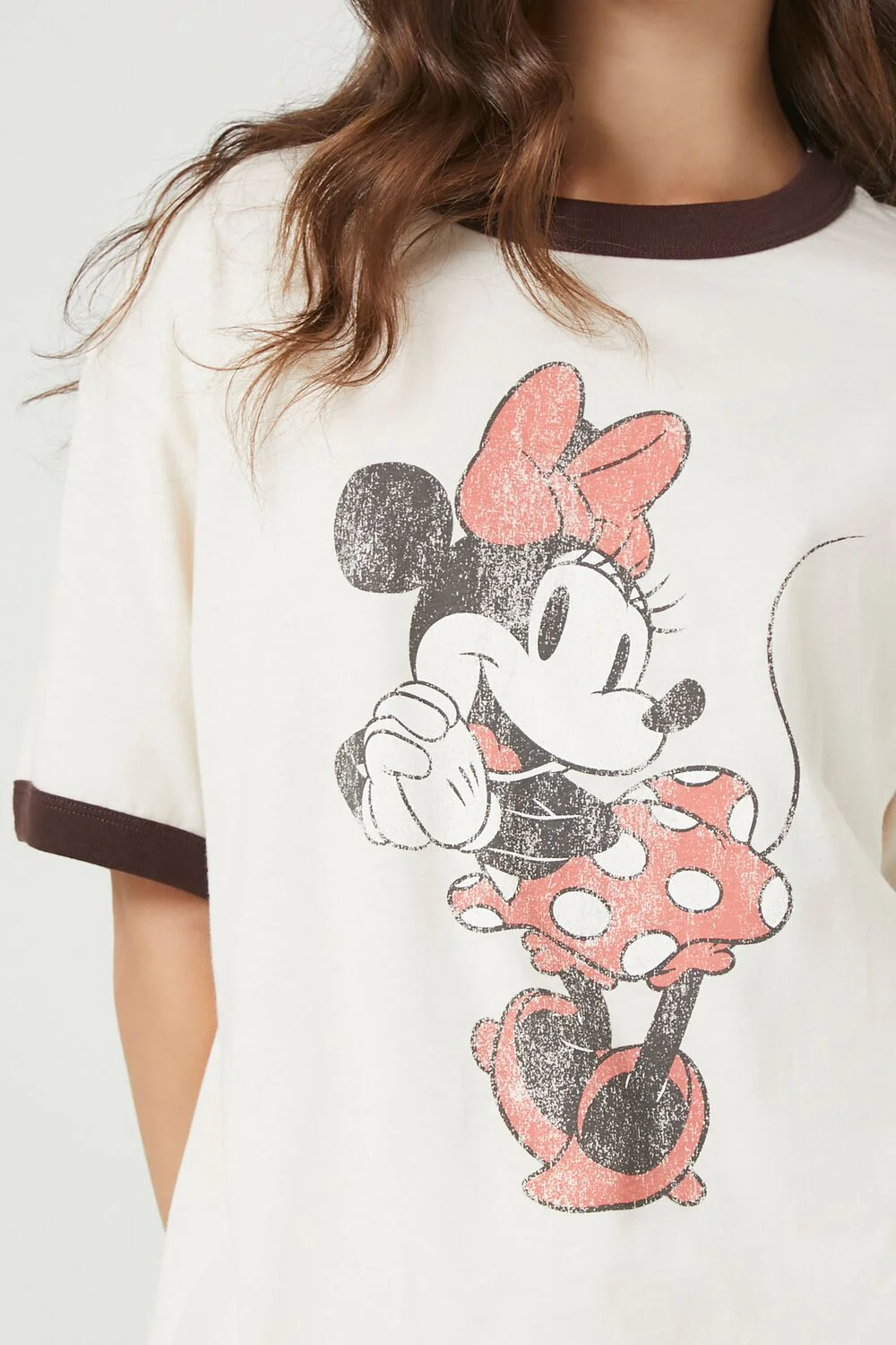 Minnie Mouse Graphic Ringer Tee - Image 5