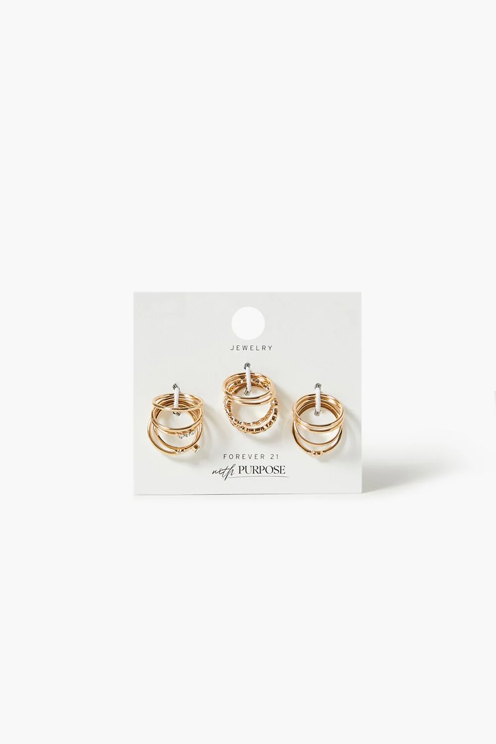 Rhinestone Ring Set - Image 3
