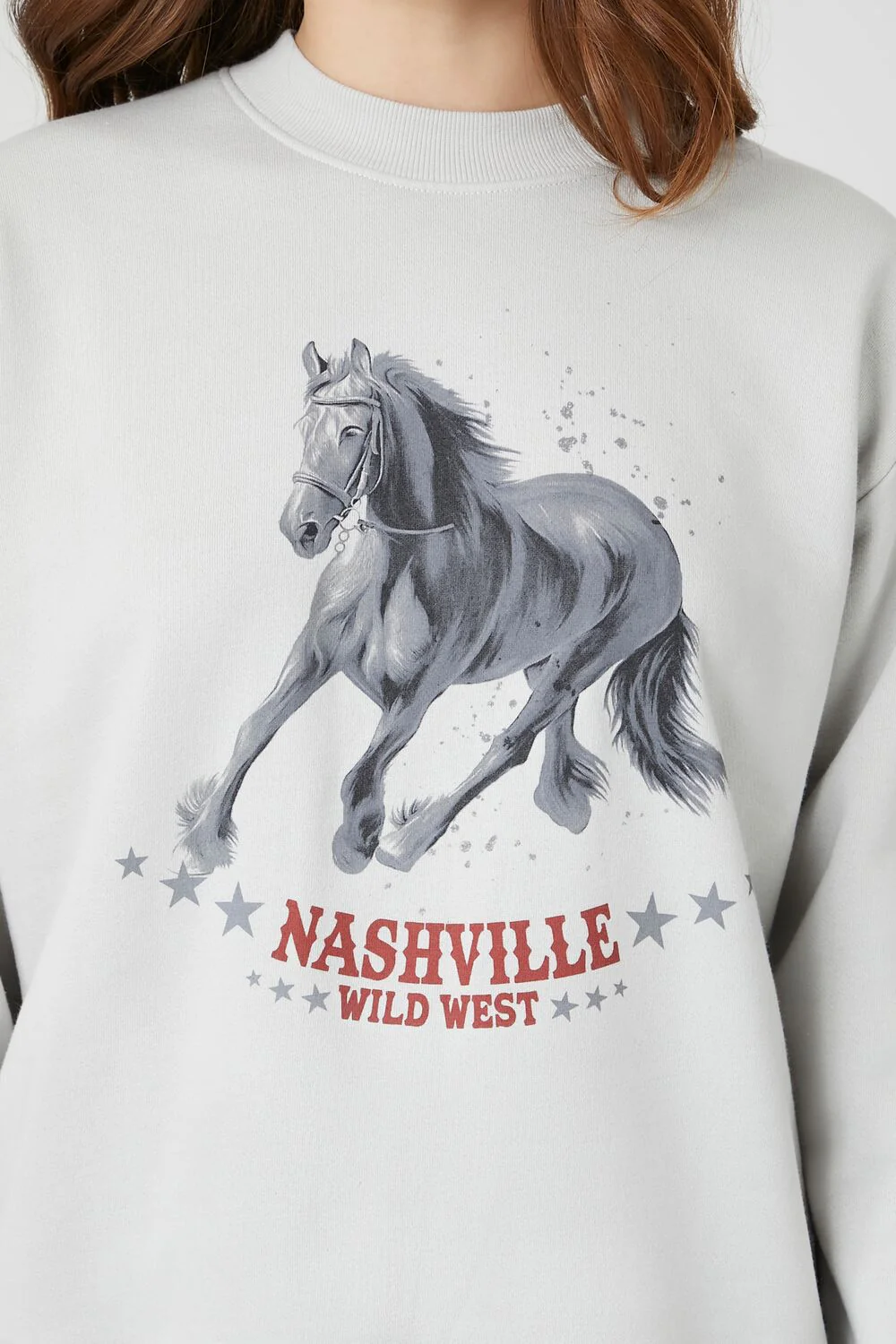 Nashville Graphic Fringe Pullover - Image 5