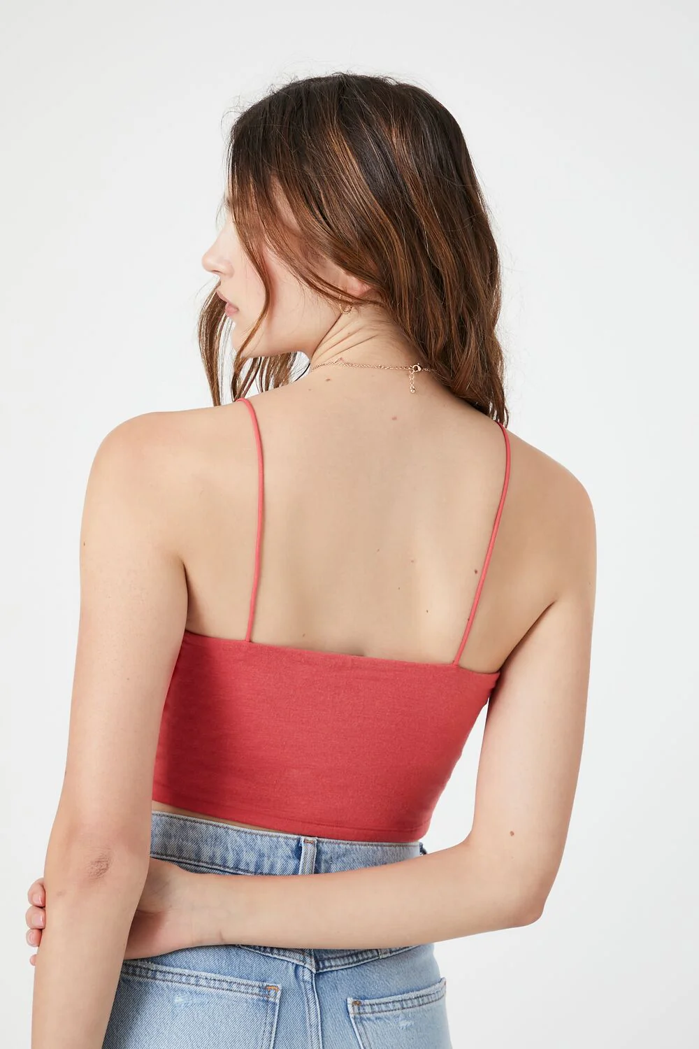 Cropped Cowl Cami - Image 3