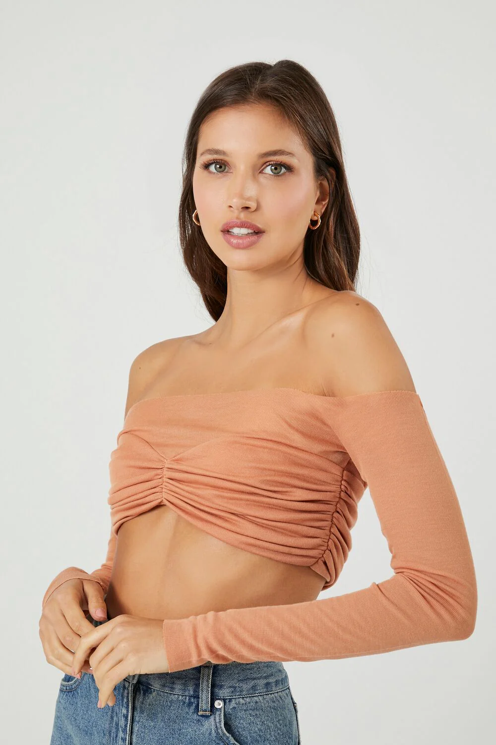Off-the-Shoulder Crop Top - Image 7