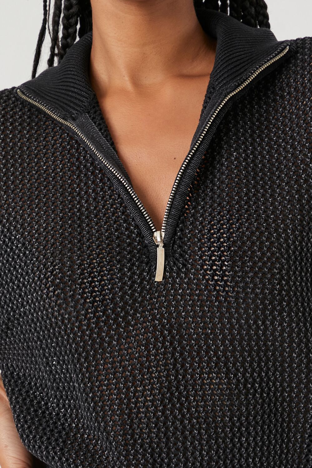 Sweater-Knit Half-Zip Pullover - Image 6