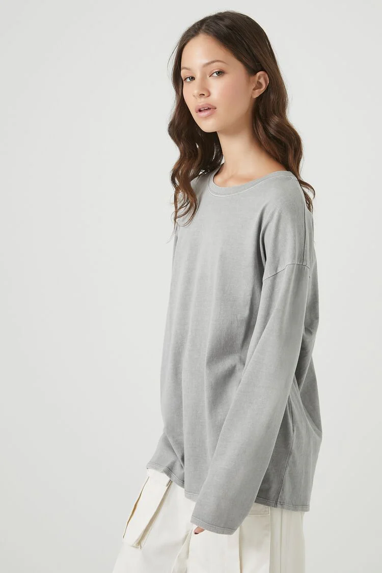 Oversized Drop-Sleeve Top - Image 22