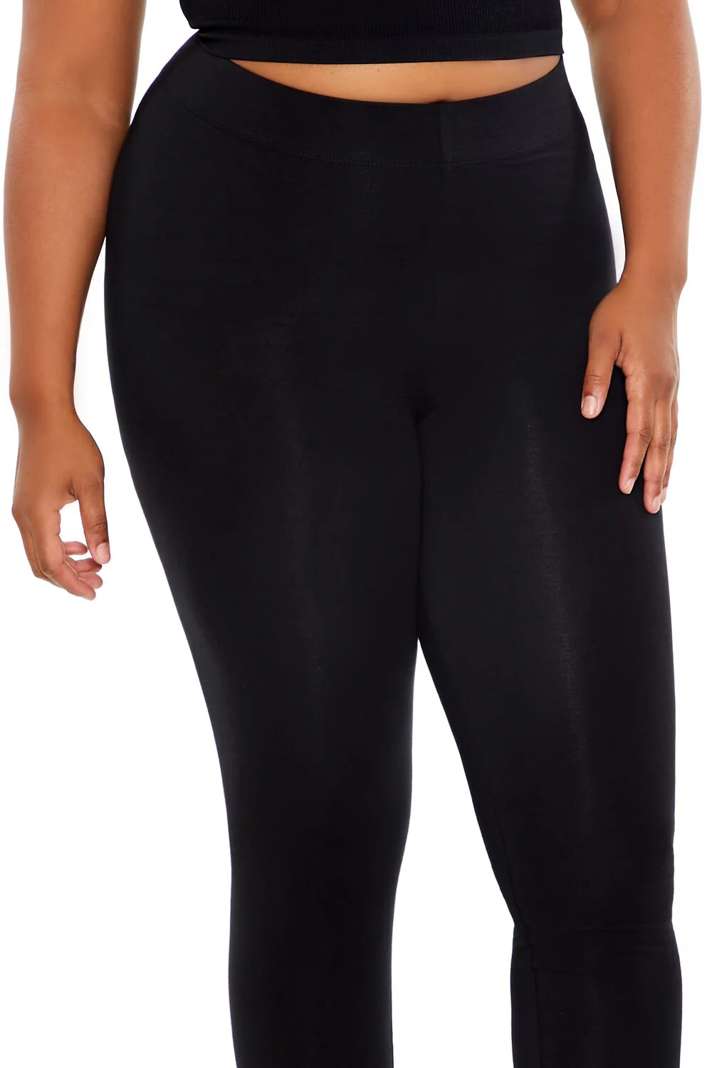 Plus Size Cotton Leggings - Image 3