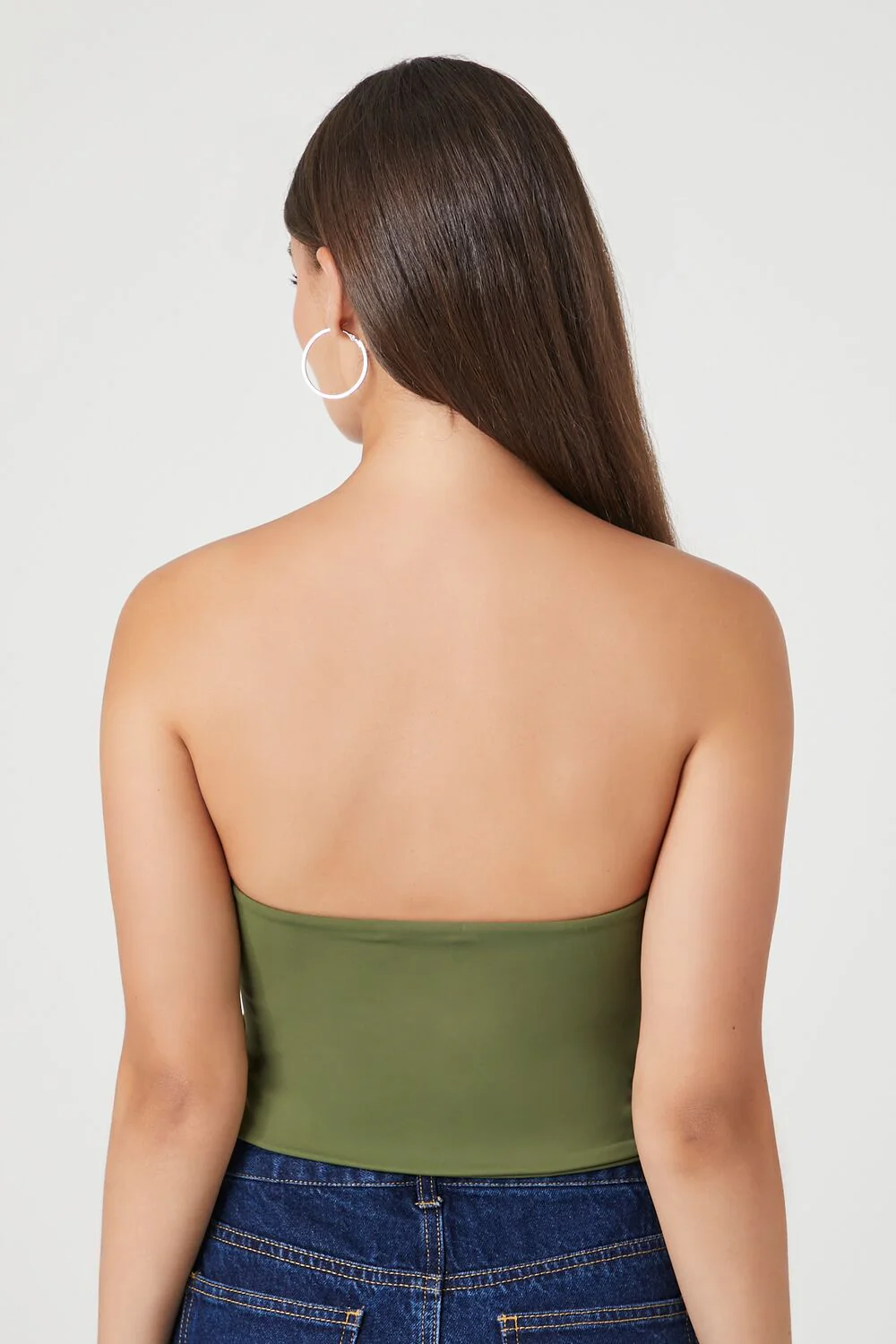 Contour Sculpt Cropped Tube Top - Image 3