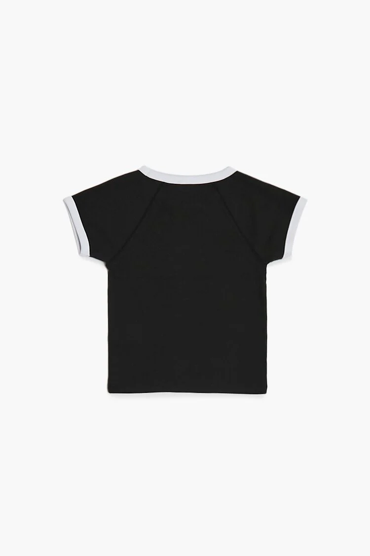 Girls Raglan Ringer Tee (Kids) - Image 2