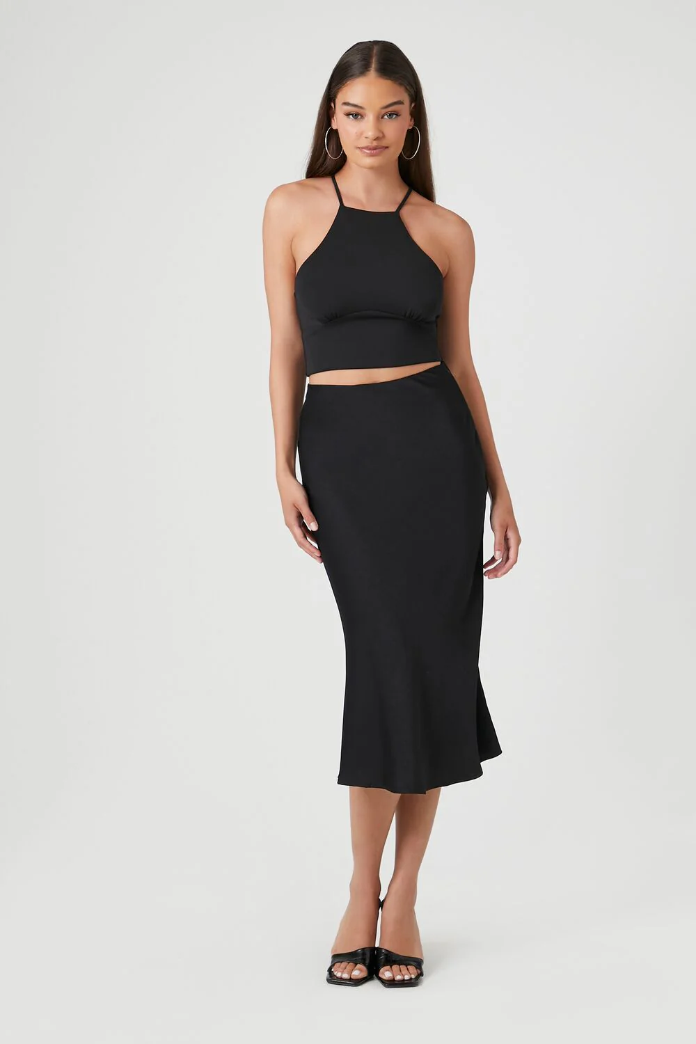 Lace-Up Cropped Cami - Image 4