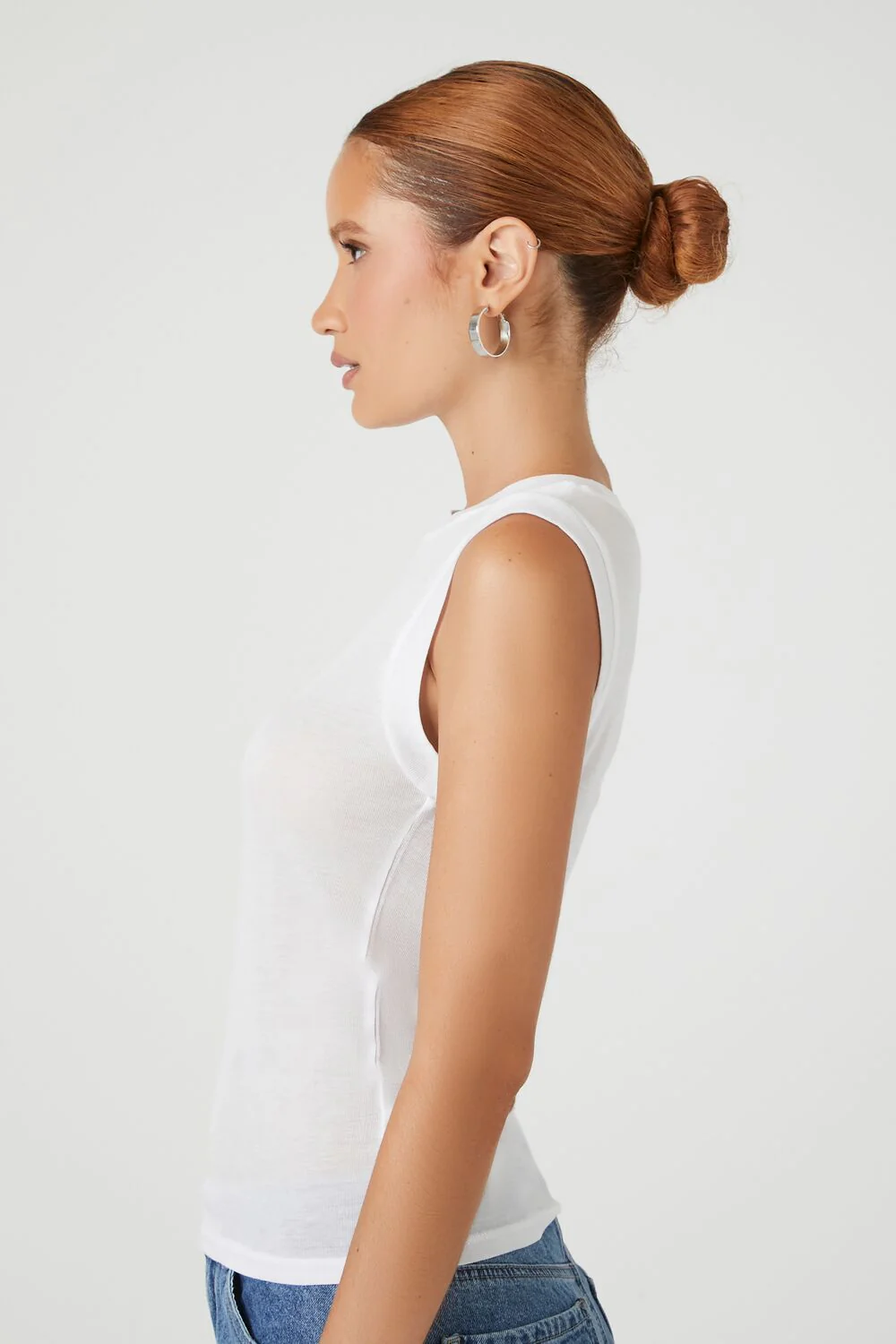 Crew Neck Muscle Tee - Image 2