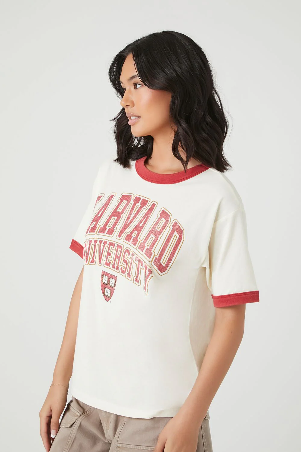 Harvard University Graphic Ringer Tee - Image 2