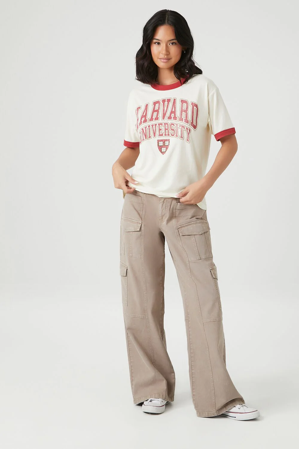 Harvard University Graphic Ringer Tee - Image 4