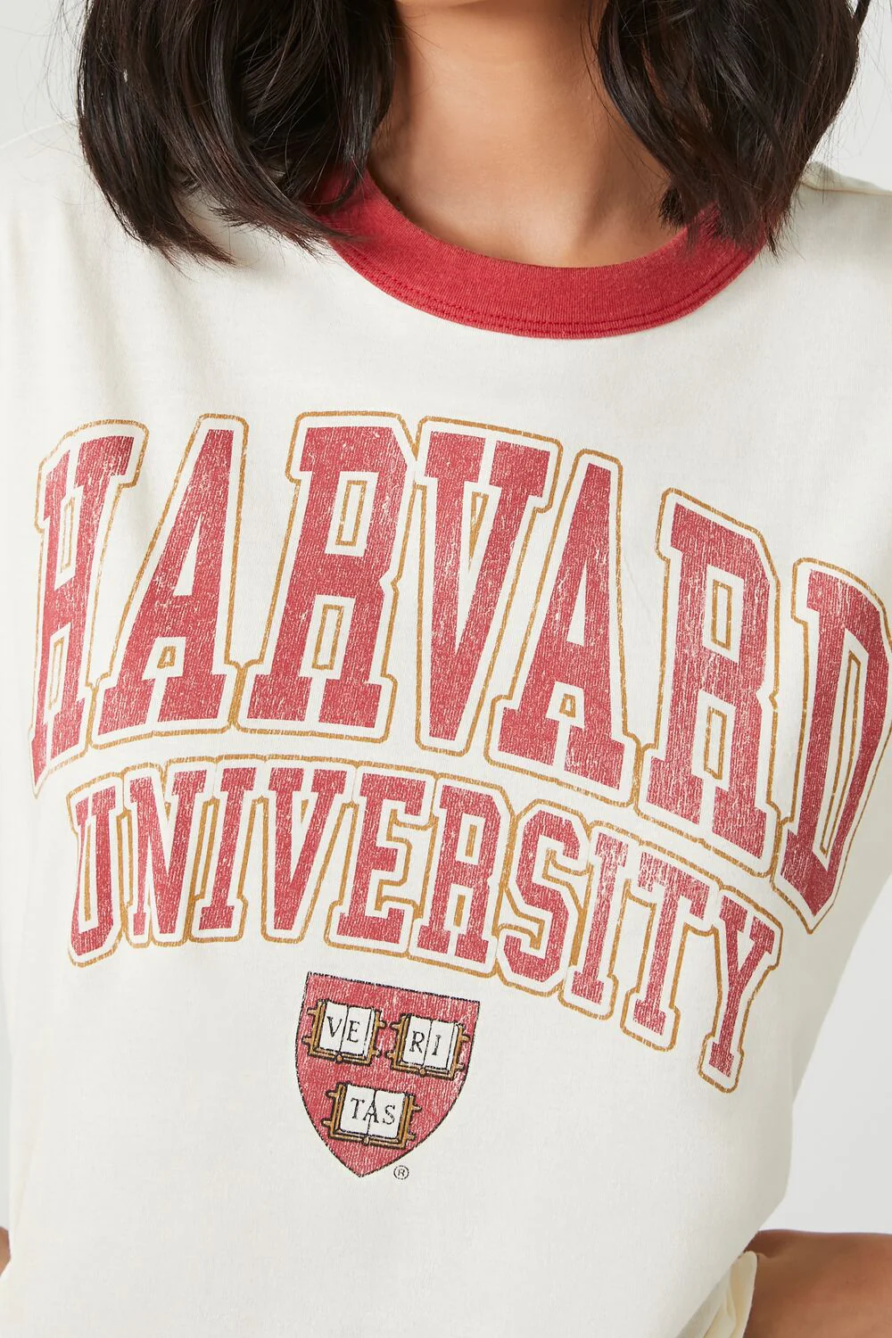 Harvard University Graphic Ringer Tee - Image 5