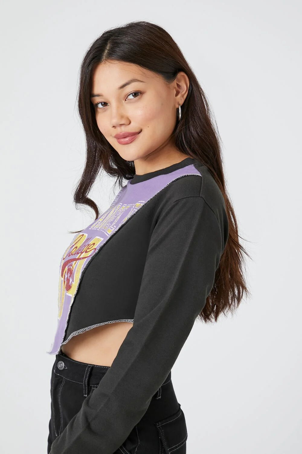 Cropped Los Angeles College Pullover - Image 2