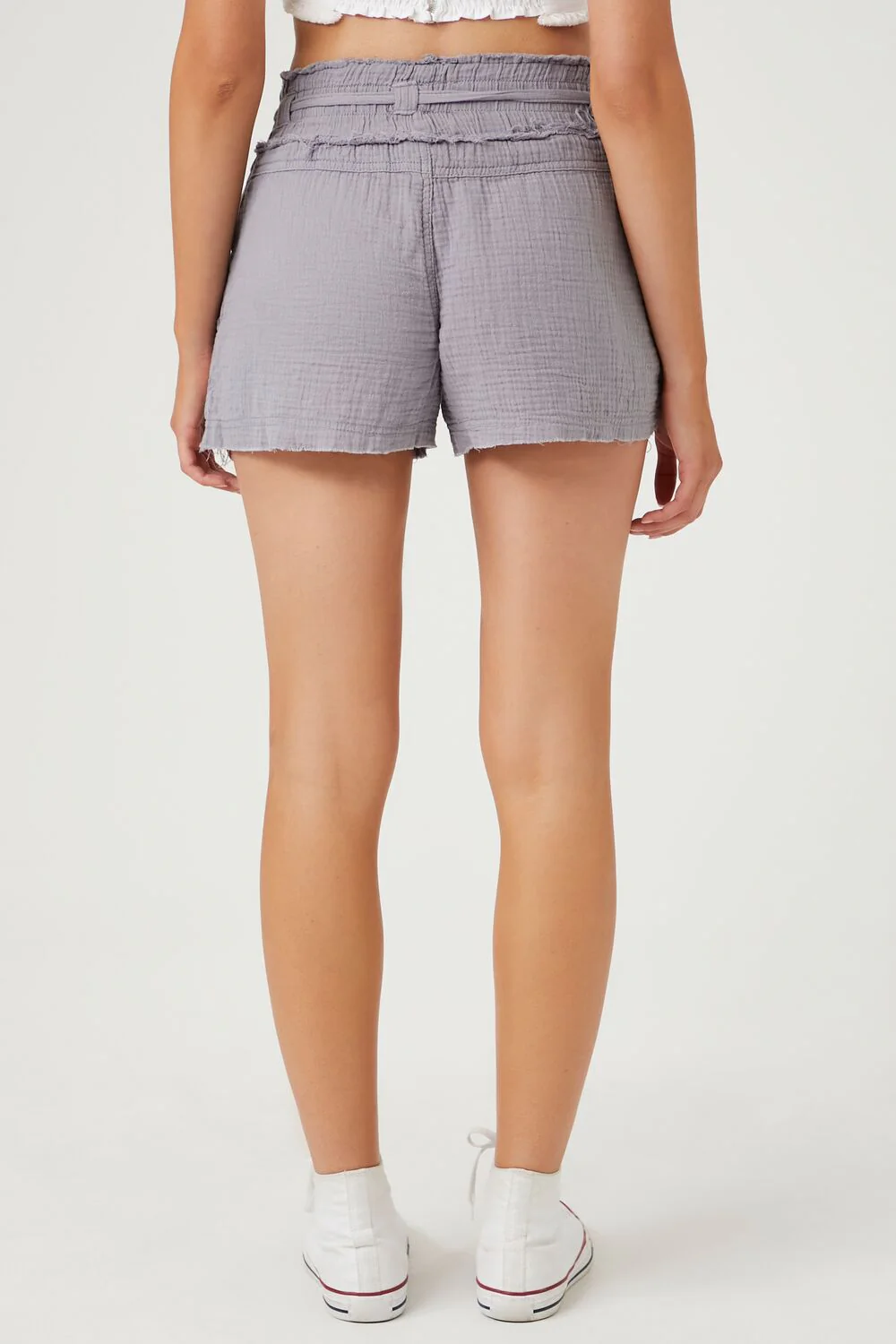 Linen-Blend Drawstring Shorts - Image 4
