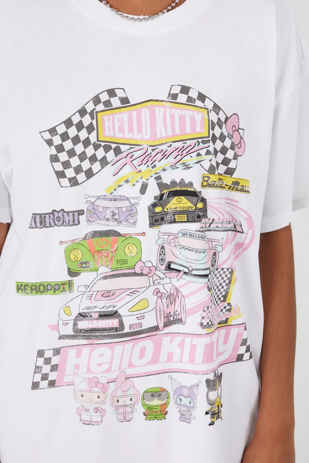 Hello Kitty Racer Graphic Tee - Image 5