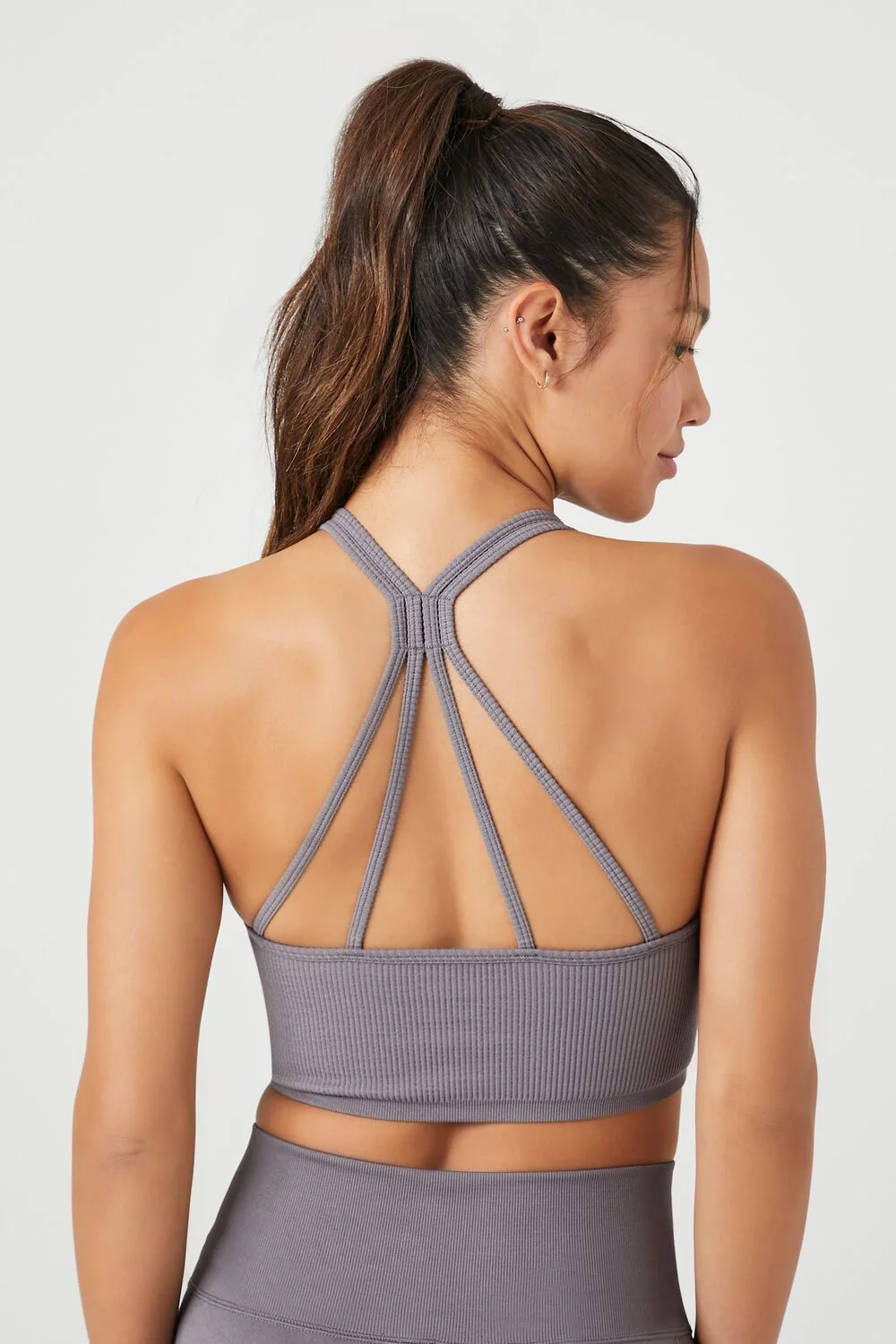 Strappy Seamless Sports Bra - Image 3