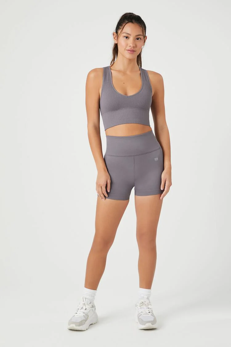 Seamless Scoop-Neck Sports Bra - Image 4