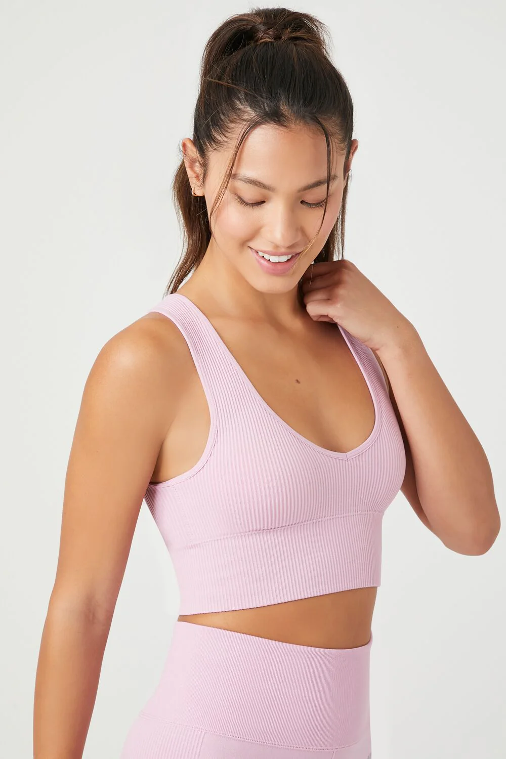 Seamless Scoop-Neck Sports Bra - Image 7